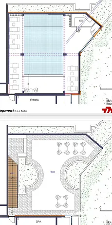Commercial Property by the Sea in a New Residential Complex
